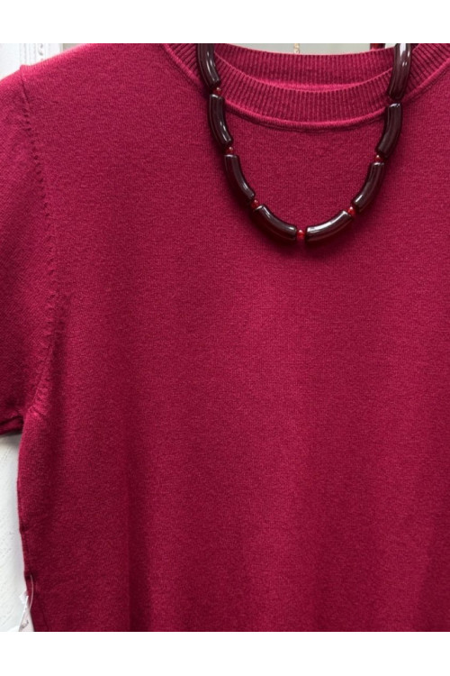 Jersey m-c liso punto