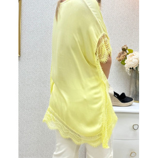 blusa lencera over colors