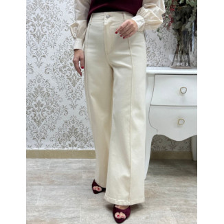 Vaquero crudo costura