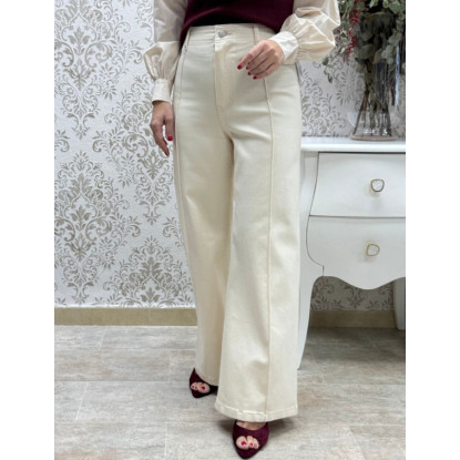 Vaquero crudo costura