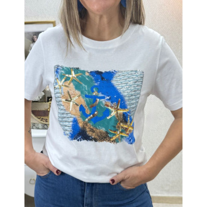 Camiseta mar-