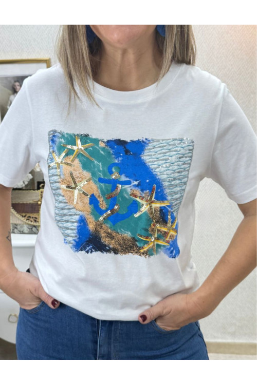 Camiseta mar-