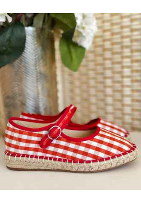 Merceditas vichy rojas-