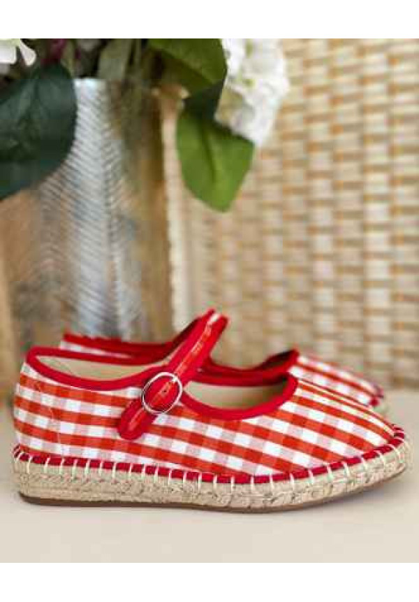 Merceditas vichy rojas-
