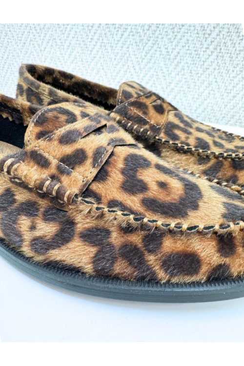 Mocasin Leopardo pelo