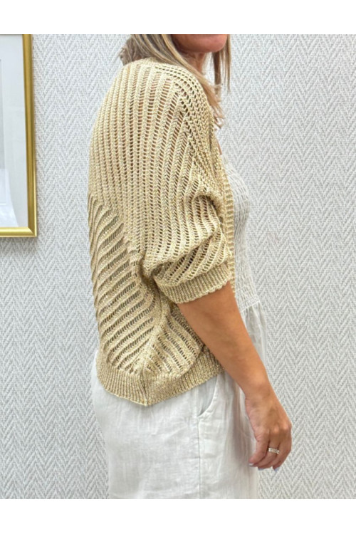 Chaqueta lurex María