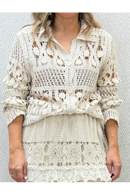 chaqueta croche fima