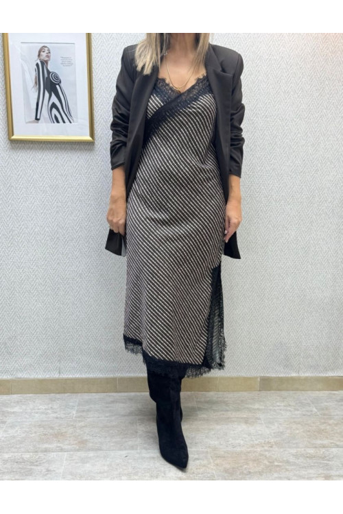 Lencero lunares encaje