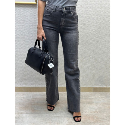 Vaquero gris tachas Vaquero gris tachas