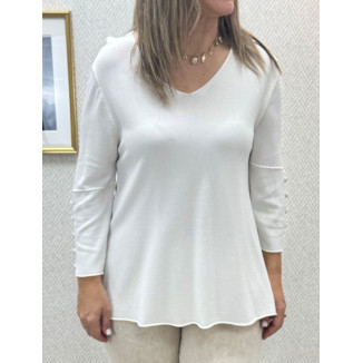 jersey punto frio manga boton-