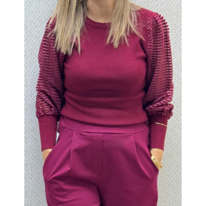 Jersey manga globo rayas Jersey manga globo rayas