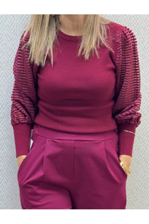 Jersey manga globo rayas