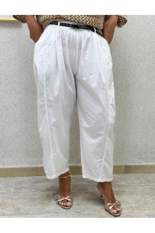 Pantalon globo algodón