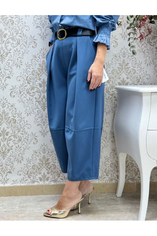 Pantalón cinturón globo  