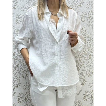 Camisa encaje doble
