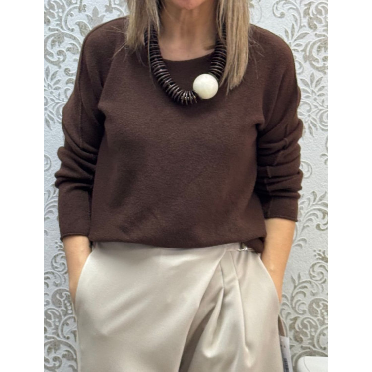 Jersey basics cuello redondo