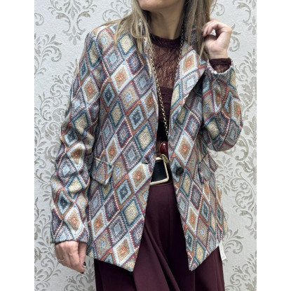 Blazer tapi rombos