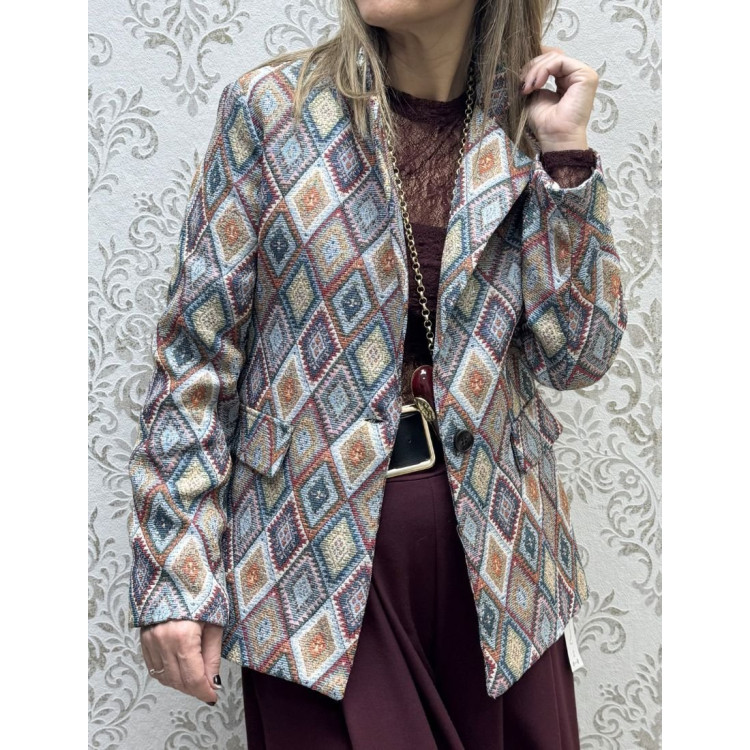 Blazer tapi rombos