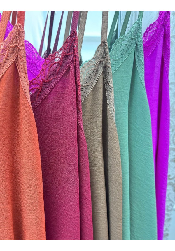 Vestido lencero colors