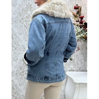 Chaqueta vaquera pelo