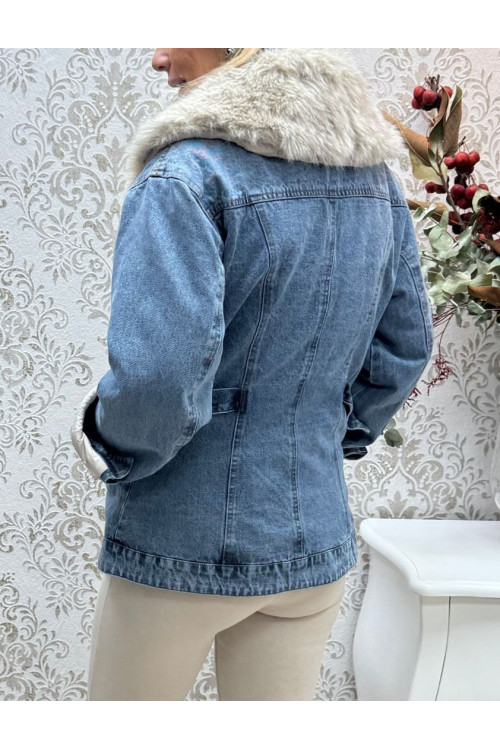 Chaqueta vaquera pelo