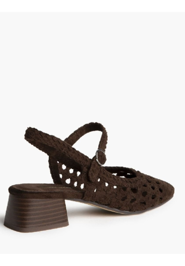 Mery Jane choco trenzado