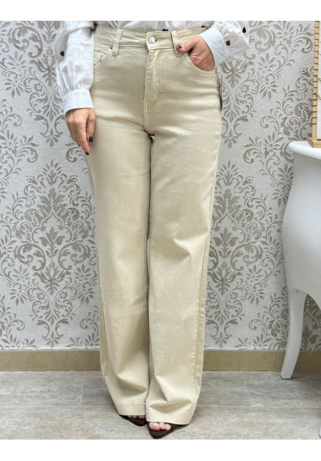 Vaquero beige recto