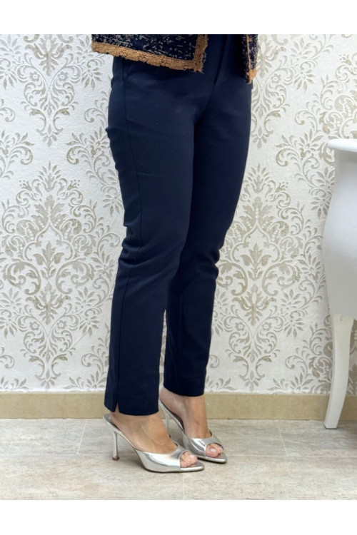 pantalon chino pitillo marino