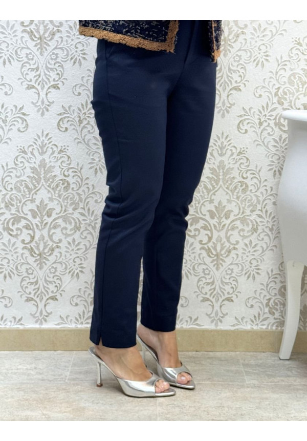 pantalon chino pitillo marino