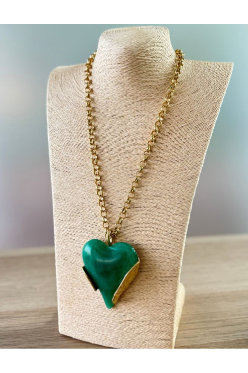 Collar corazón colors