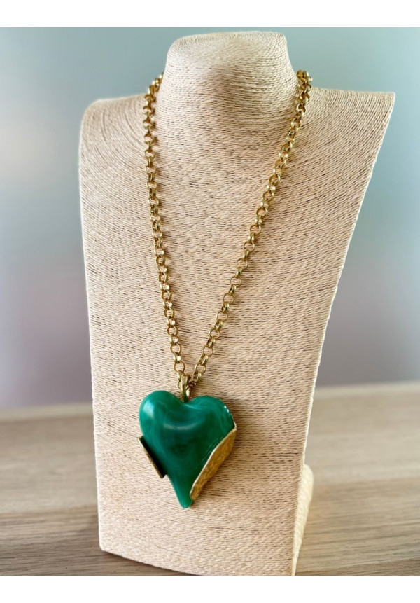 Collar corazón colors