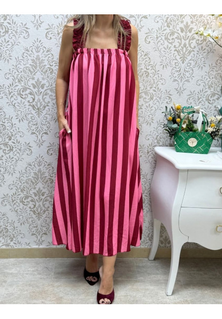 Vestido rayas glory