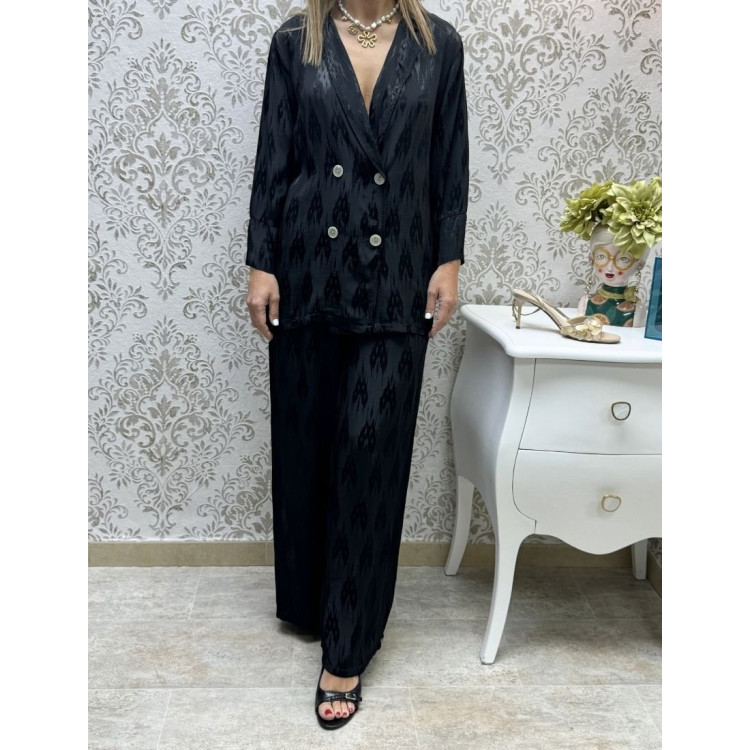 Conjunto traje Satinado colors