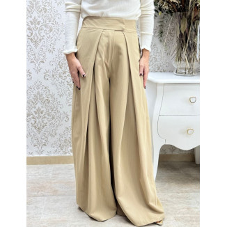 Pant palazzo diplomatic camel