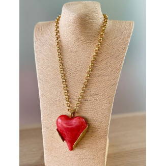 Collar corazón colors