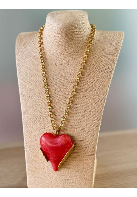 Collar corazón colors