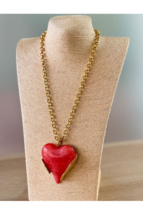 Collar corazón colors