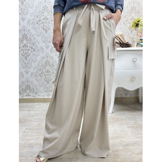 Pantalon cargo pinzas