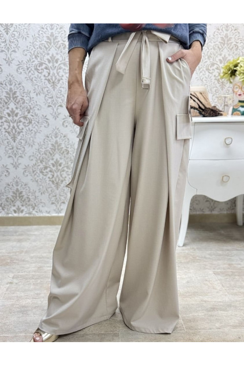 Pantalon cargo pinzas