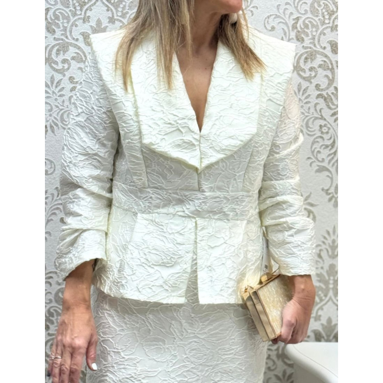 Chaqueta Leticia vainilla