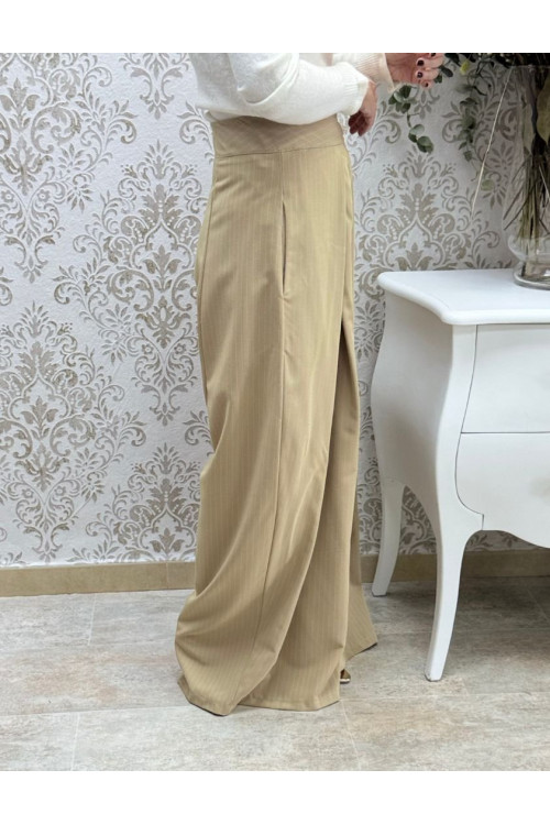 Pant palazzo diplomatic camel