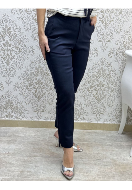 pantalon chino pitillo marino