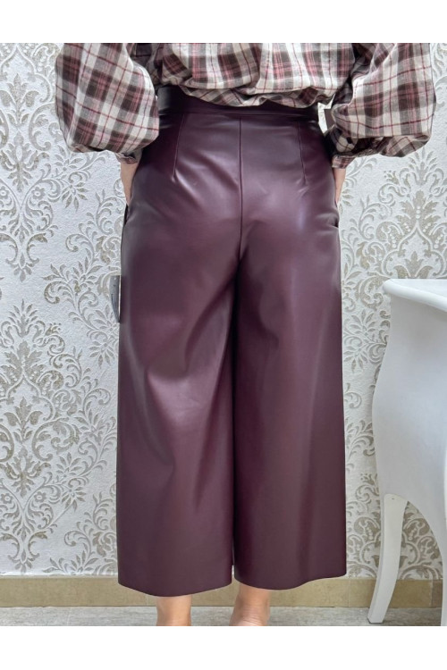 Pant polipiel pirata burdeos