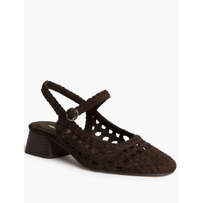 Mery Jane choco trenzado