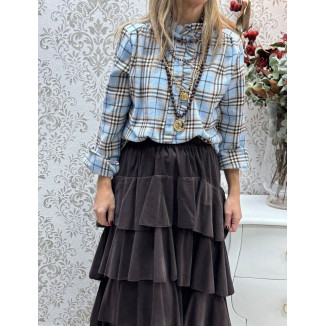 Camisa paño burberry