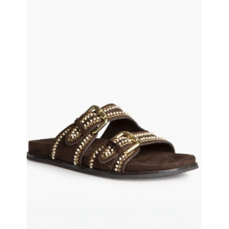 Sandalia tiras Mikonos choco