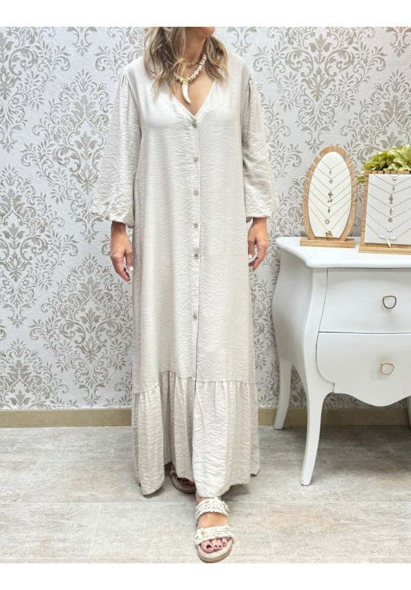 Vestido pico Carmen m-l