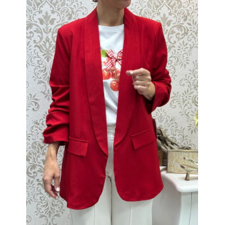 Blazer manga fruncida colors