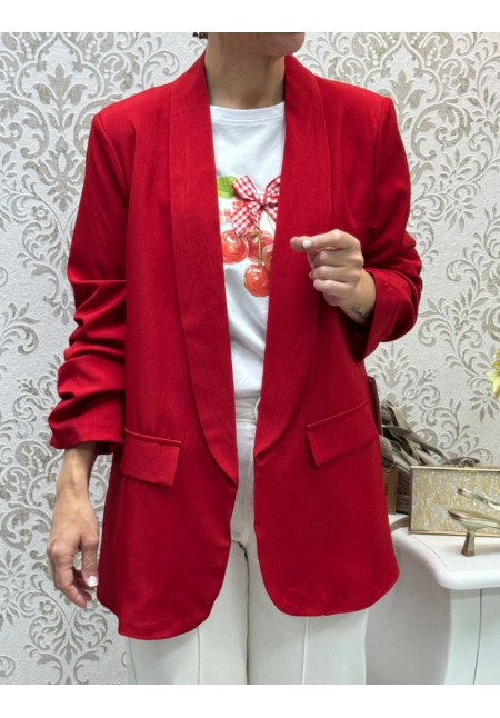 Blazer manga fruncida colors
