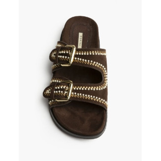 Sandalia tiras Mikonos choco